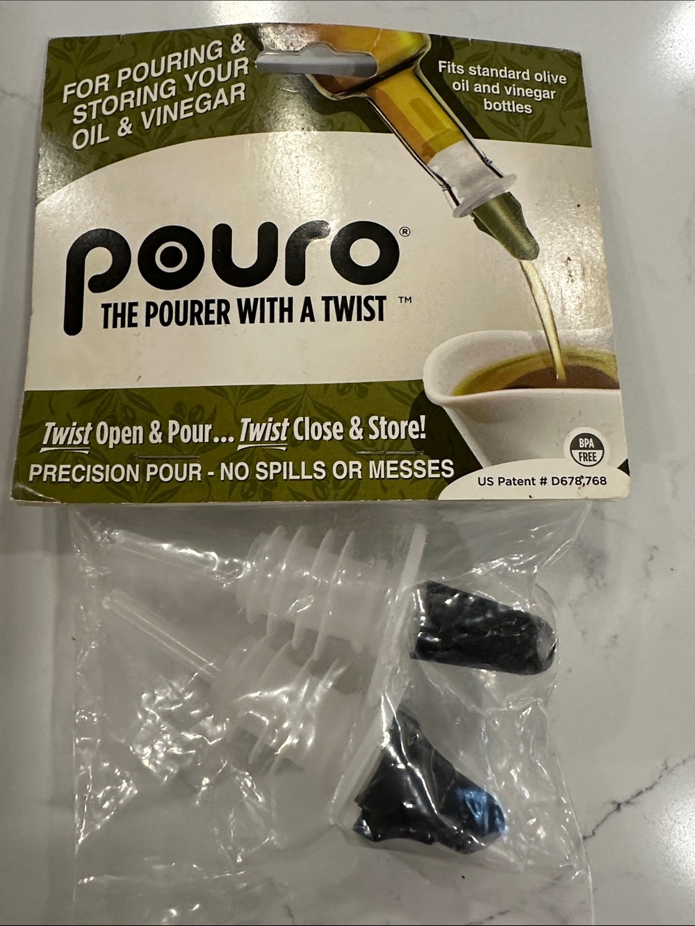 NWT pouro Oil & Vinegar Pourer Set